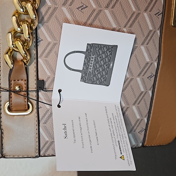 Adrienne Vitadini satchel purse - Picture 6 of 16